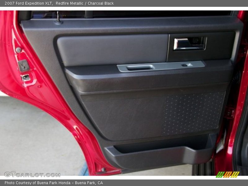 Redfire Metallic / Charcoal Black 2007 Ford Expedition XLT