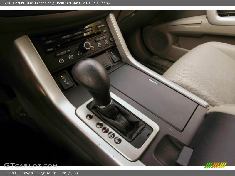 Polished Metal Metallic / Ebony 2008 Acura RDX Technology