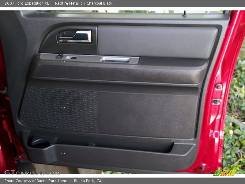Redfire Metallic / Charcoal Black 2007 Ford Expedition XLT