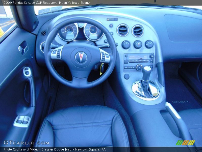  2009 Solstice GXP Roadster Ebony Interior