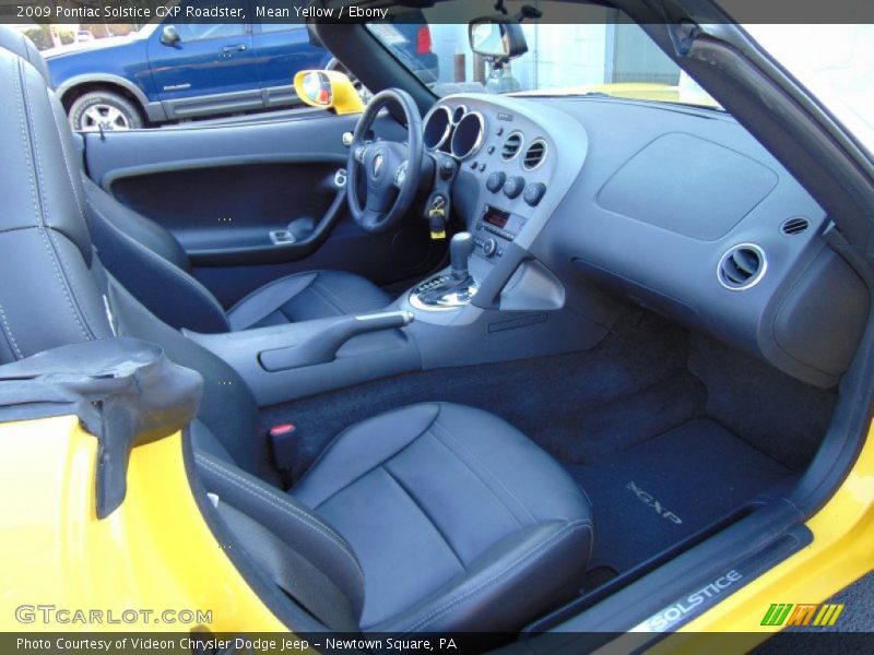  2009 Solstice GXP Roadster Ebony Interior
