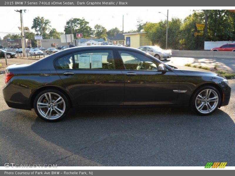 Dark Graphite Metallic / Black 2015 BMW 7 Series 740Ld xDrive Sedan