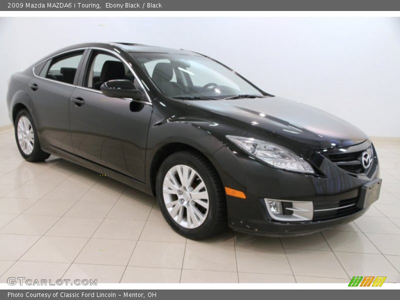 Ebony Black / Black 2009 Mazda MAZDA6 i Touring