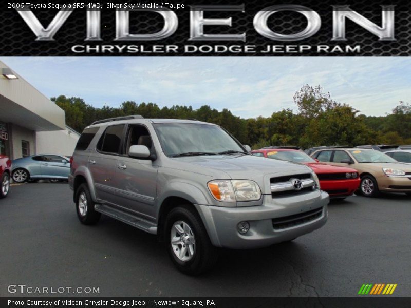 Silver Sky Metallic / Taupe 2006 Toyota Sequoia SR5 4WD