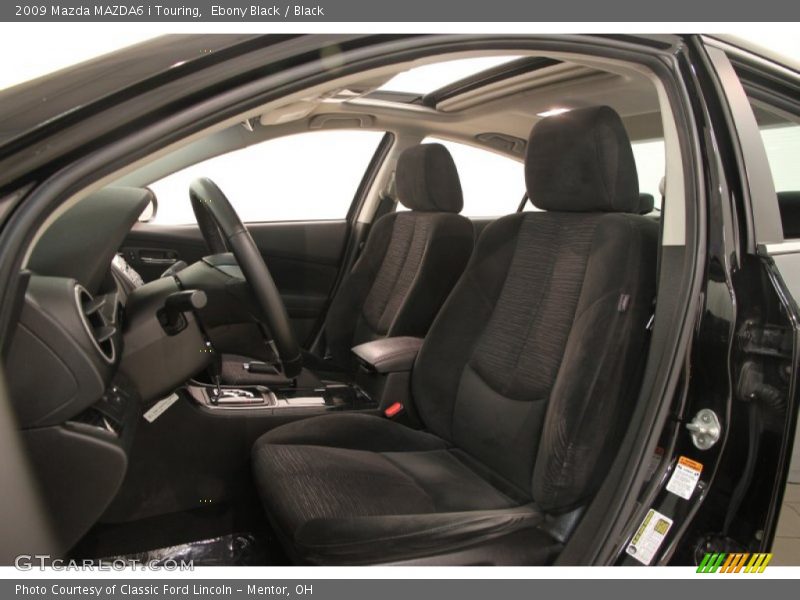 Ebony Black / Black 2009 Mazda MAZDA6 i Touring