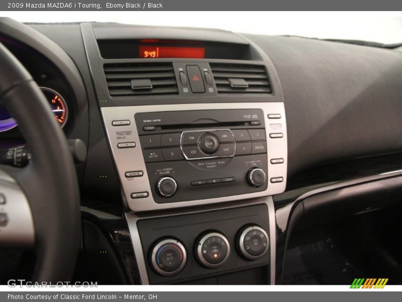 Ebony Black / Black 2009 Mazda MAZDA6 i Touring