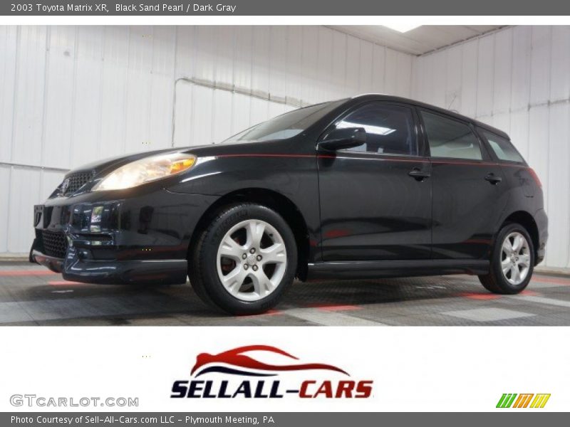 Black Sand Pearl / Dark Gray 2003 Toyota Matrix XR