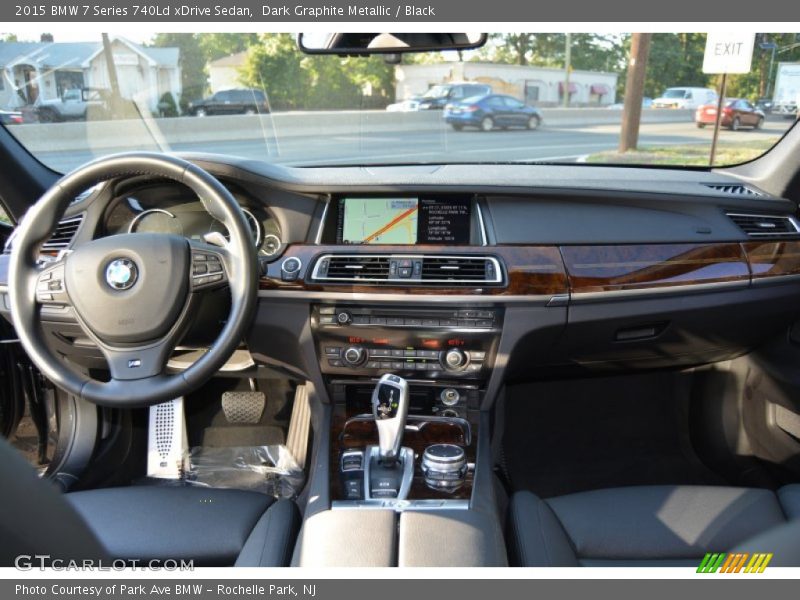 Dark Graphite Metallic / Black 2015 BMW 7 Series 740Ld xDrive Sedan