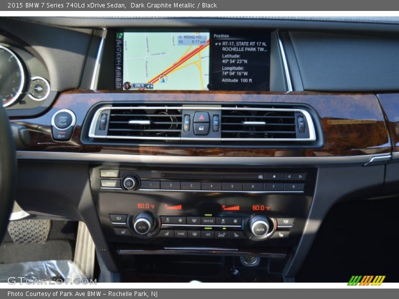 Dark Graphite Metallic / Black 2015 BMW 7 Series 740Ld xDrive Sedan