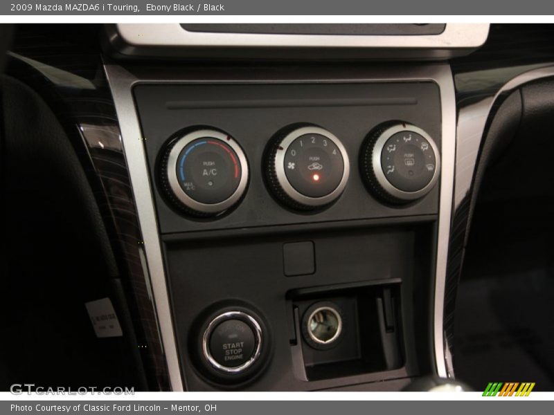 Ebony Black / Black 2009 Mazda MAZDA6 i Touring