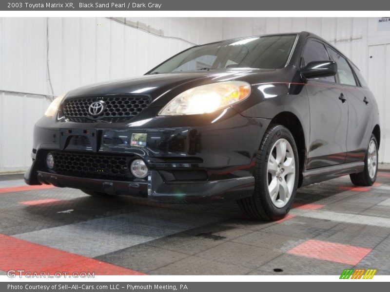 Black Sand Pearl / Dark Gray 2003 Toyota Matrix XR