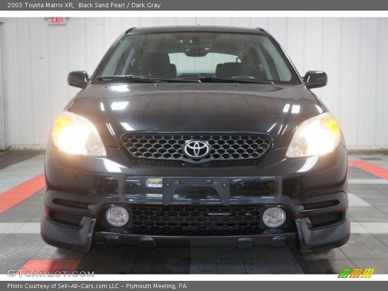 Black Sand Pearl / Dark Gray 2003 Toyota Matrix XR