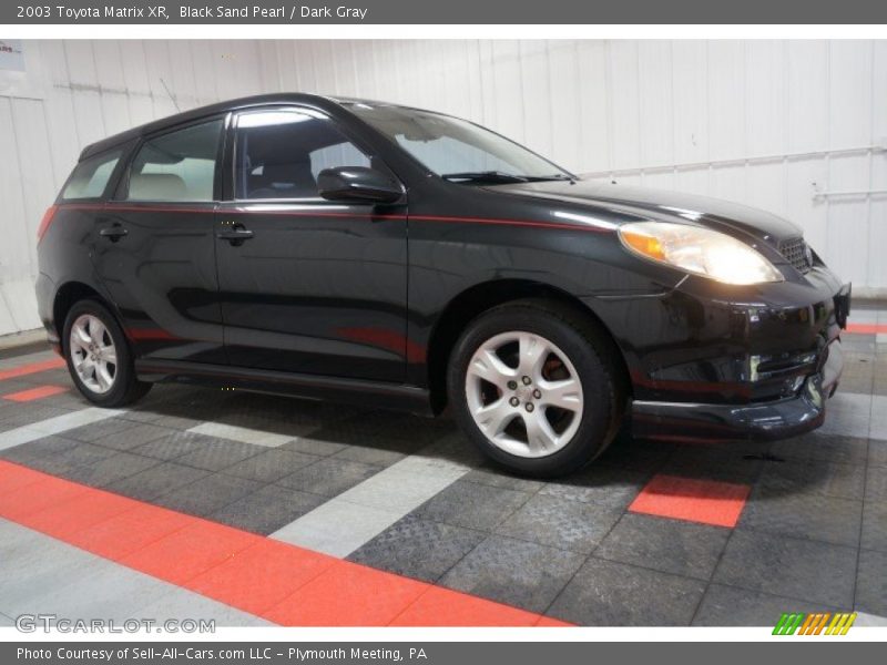 Black Sand Pearl / Dark Gray 2003 Toyota Matrix XR