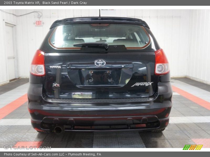 Black Sand Pearl / Dark Gray 2003 Toyota Matrix XR