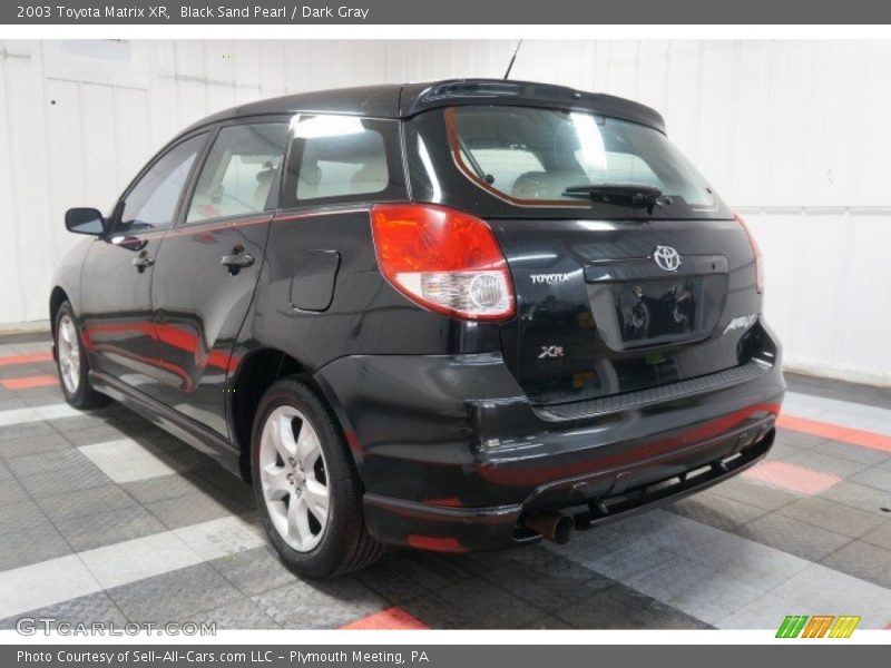 Black Sand Pearl / Dark Gray 2003 Toyota Matrix XR
