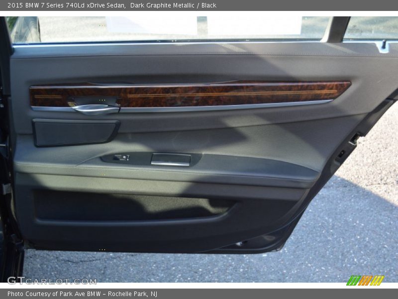 Dark Graphite Metallic / Black 2015 BMW 7 Series 740Ld xDrive Sedan