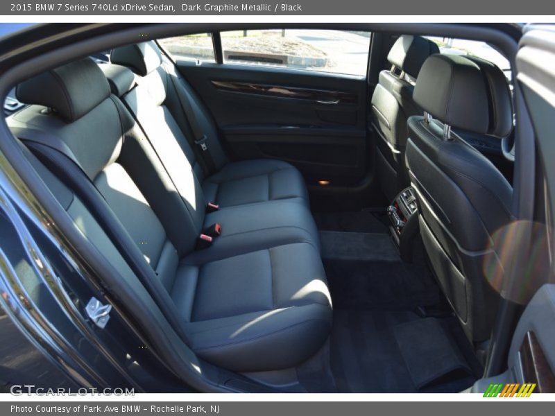 Dark Graphite Metallic / Black 2015 BMW 7 Series 740Ld xDrive Sedan