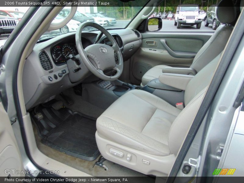 Silver Sky Metallic / Taupe 2006 Toyota Sequoia SR5 4WD
