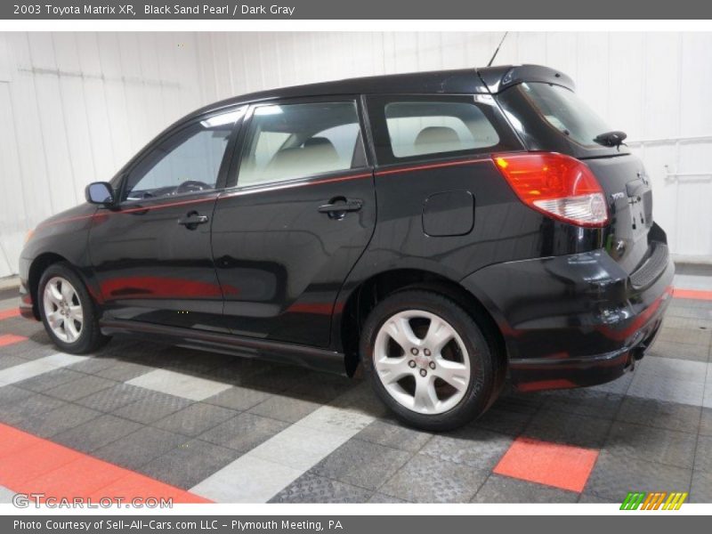 Black Sand Pearl / Dark Gray 2003 Toyota Matrix XR