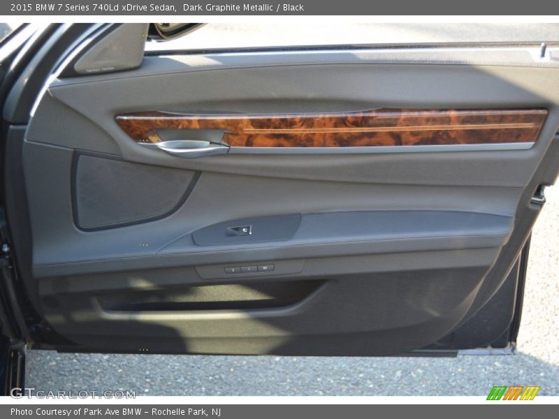 Dark Graphite Metallic / Black 2015 BMW 7 Series 740Ld xDrive Sedan