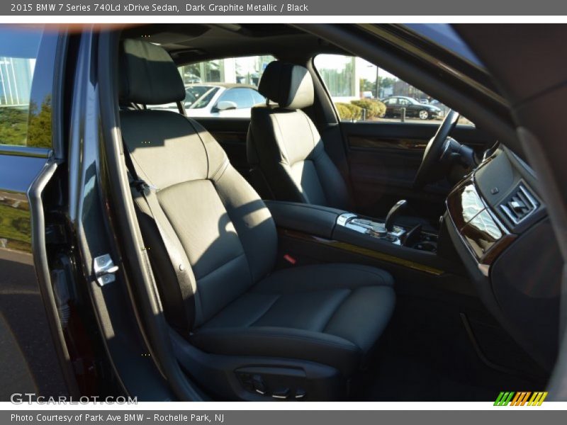 Dark Graphite Metallic / Black 2015 BMW 7 Series 740Ld xDrive Sedan