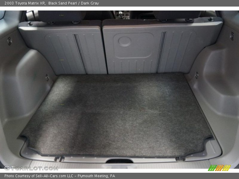 Black Sand Pearl / Dark Gray 2003 Toyota Matrix XR