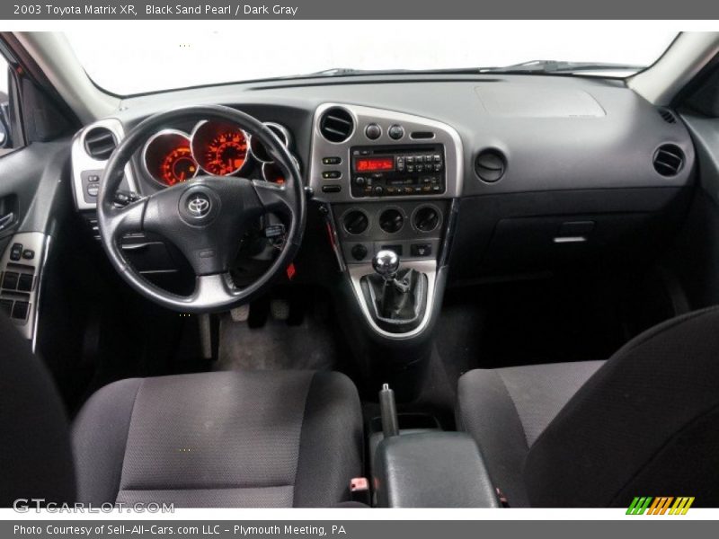Black Sand Pearl / Dark Gray 2003 Toyota Matrix XR