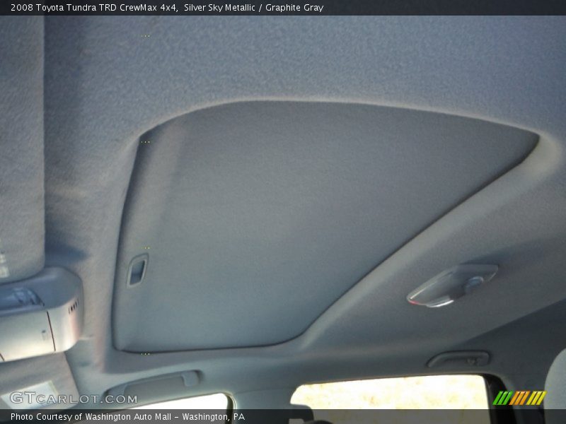 Silver Sky Metallic / Graphite Gray 2008 Toyota Tundra TRD CrewMax 4x4