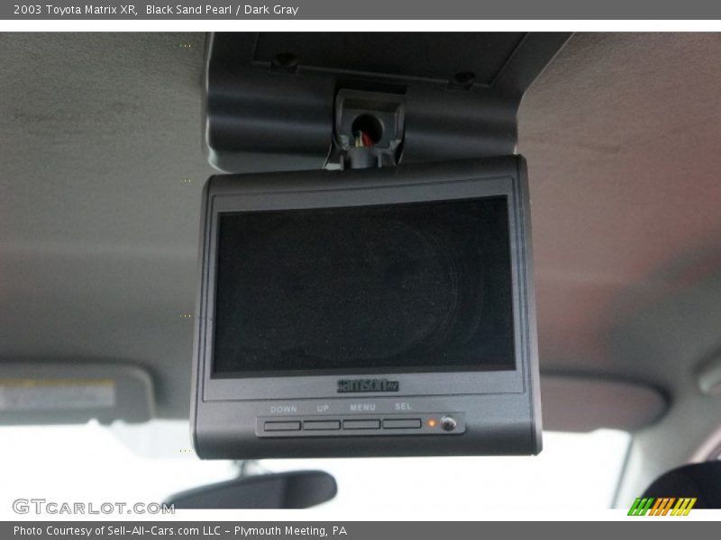 Black Sand Pearl / Dark Gray 2003 Toyota Matrix XR