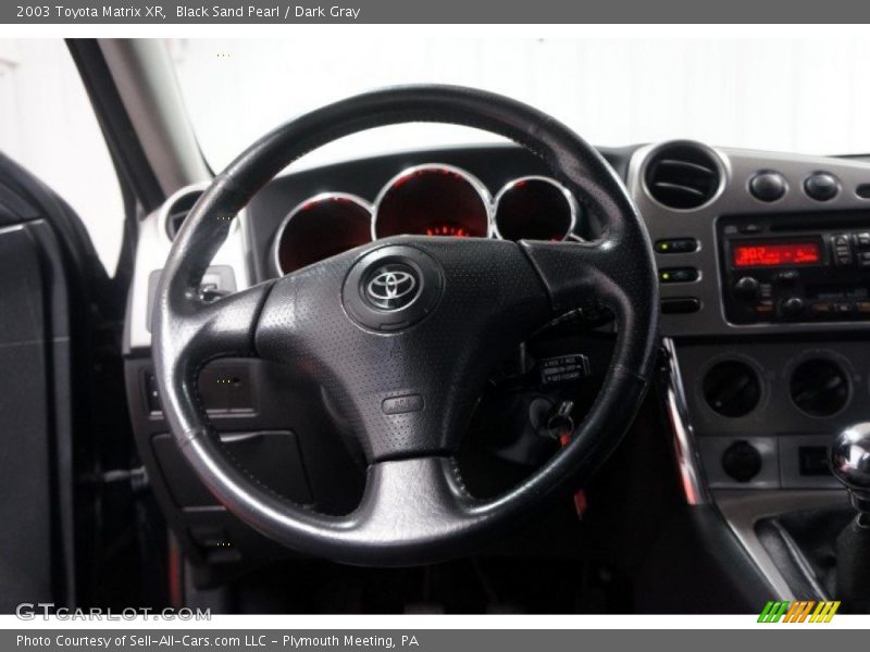 Black Sand Pearl / Dark Gray 2003 Toyota Matrix XR