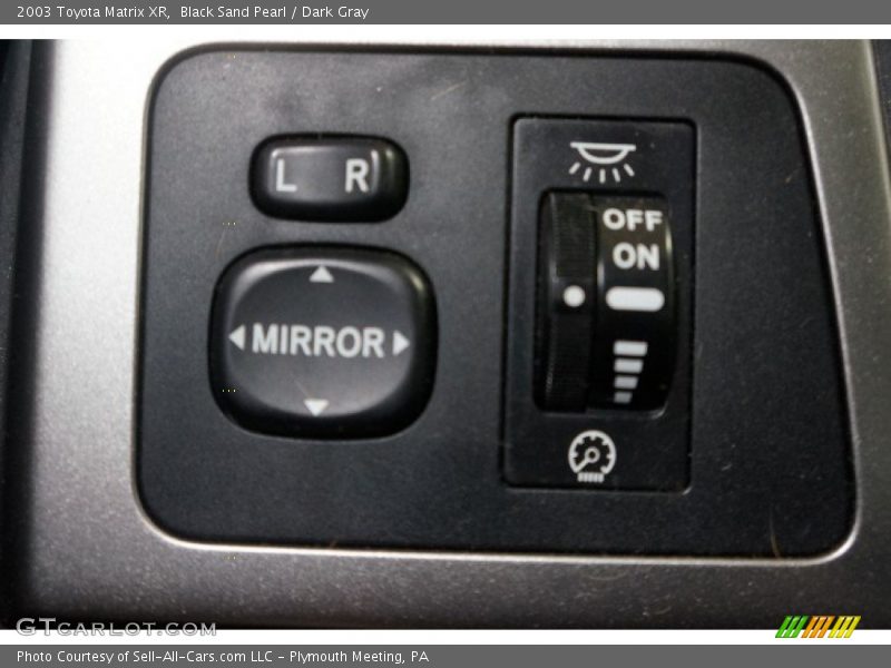 Black Sand Pearl / Dark Gray 2003 Toyota Matrix XR
