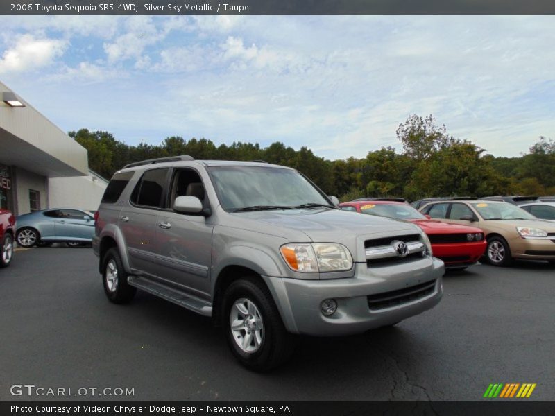 Silver Sky Metallic / Taupe 2006 Toyota Sequoia SR5 4WD