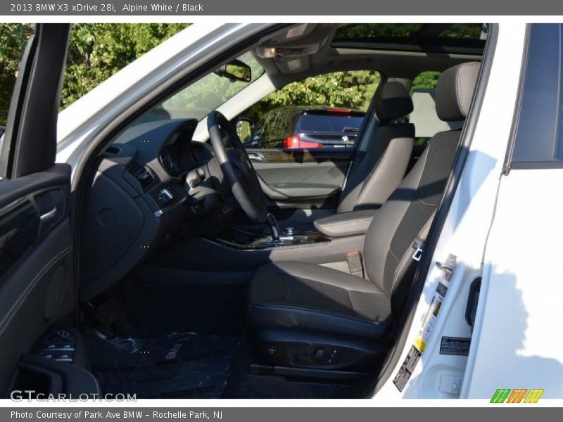 Alpine White / Black 2013 BMW X3 xDrive 28i