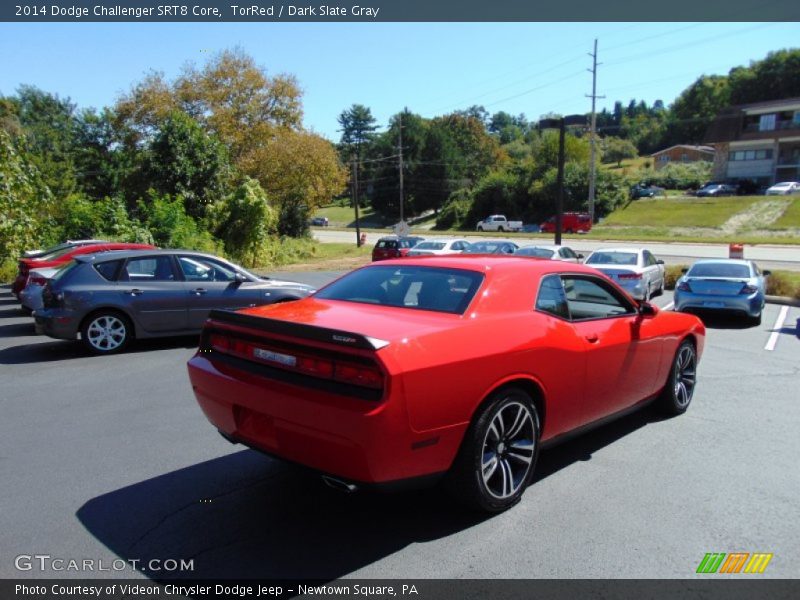 TorRed / Dark Slate Gray 2014 Dodge Challenger SRT8 Core