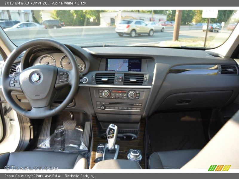 Alpine White / Black 2013 BMW X3 xDrive 28i