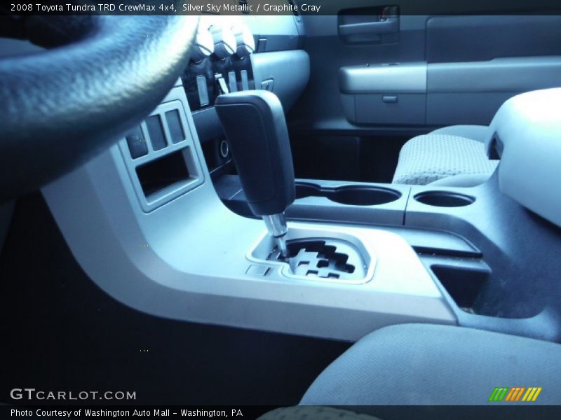 Silver Sky Metallic / Graphite Gray 2008 Toyota Tundra TRD CrewMax 4x4