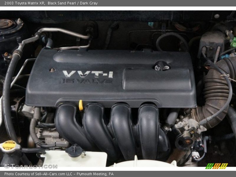 Black Sand Pearl / Dark Gray 2003 Toyota Matrix XR