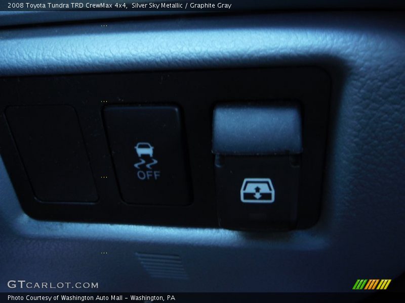 Silver Sky Metallic / Graphite Gray 2008 Toyota Tundra TRD CrewMax 4x4