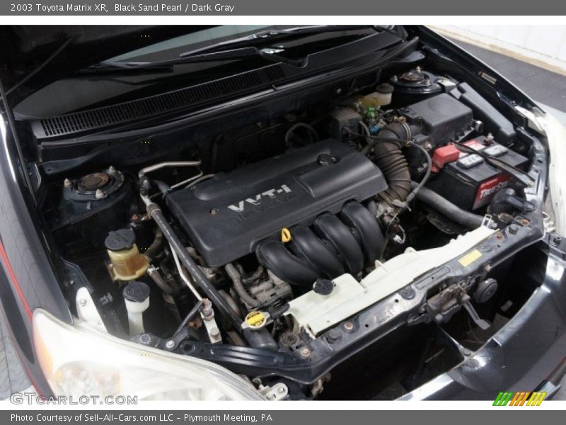 Black Sand Pearl / Dark Gray 2003 Toyota Matrix XR