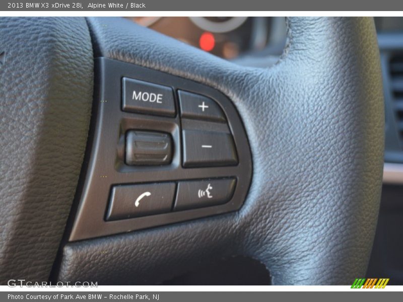 Alpine White / Black 2013 BMW X3 xDrive 28i