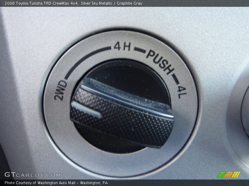 Silver Sky Metallic / Graphite Gray 2008 Toyota Tundra TRD CrewMax 4x4