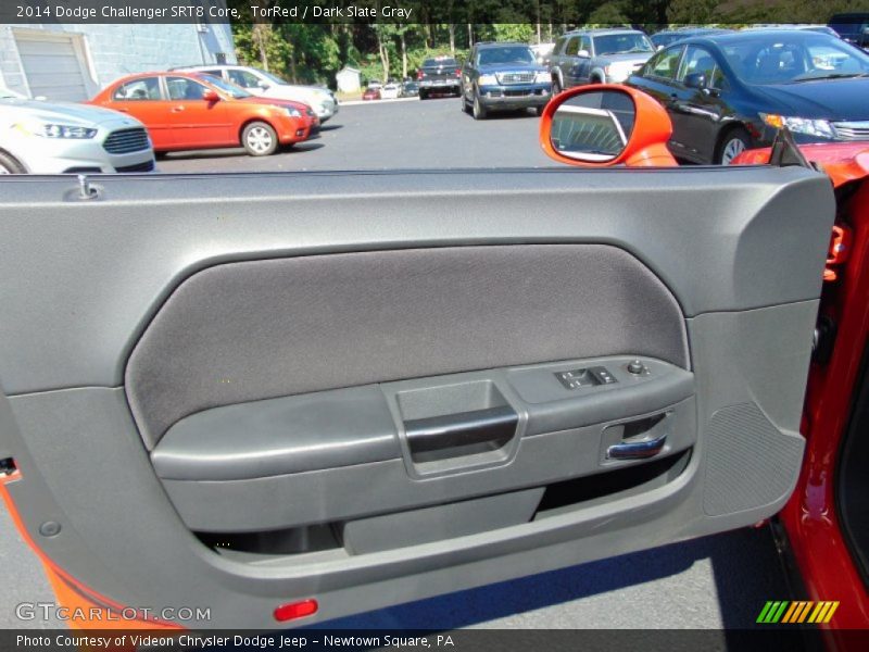 TorRed / Dark Slate Gray 2014 Dodge Challenger SRT8 Core