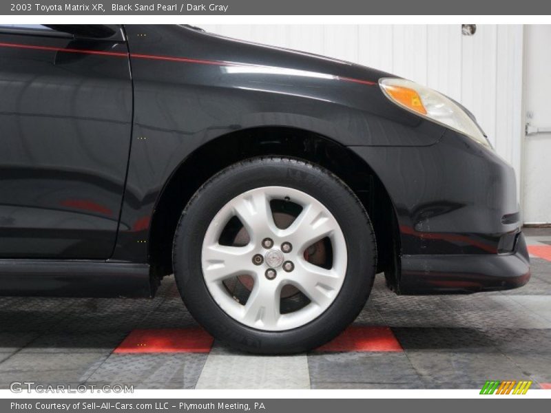 Black Sand Pearl / Dark Gray 2003 Toyota Matrix XR