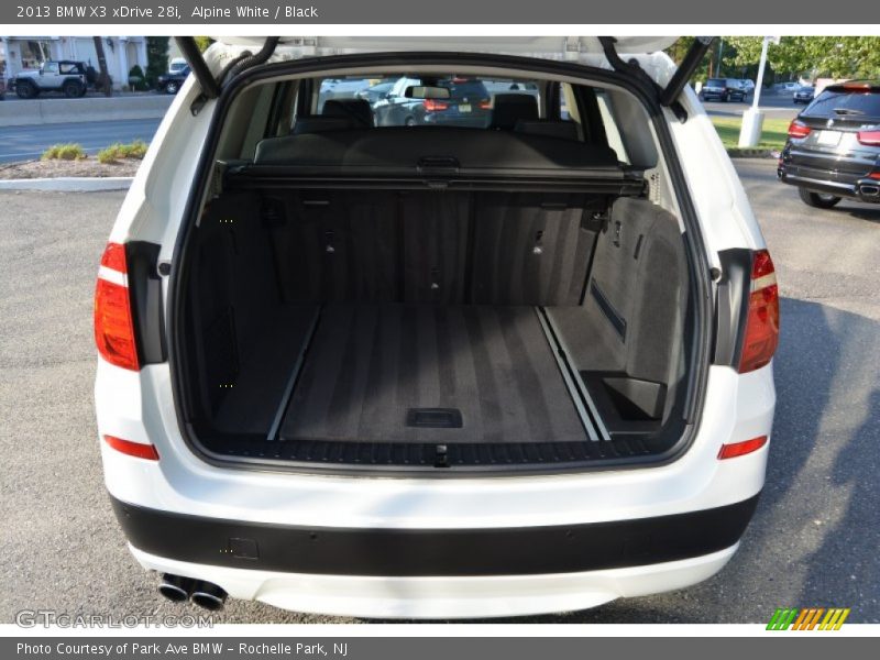Alpine White / Black 2013 BMW X3 xDrive 28i