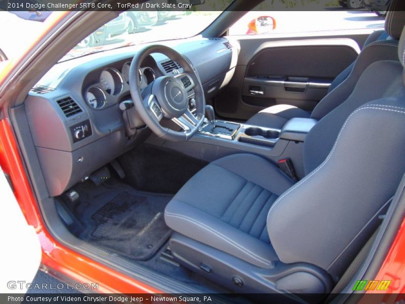 TorRed / Dark Slate Gray 2014 Dodge Challenger SRT8 Core