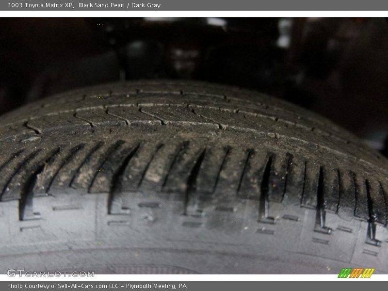 Black Sand Pearl / Dark Gray 2003 Toyota Matrix XR