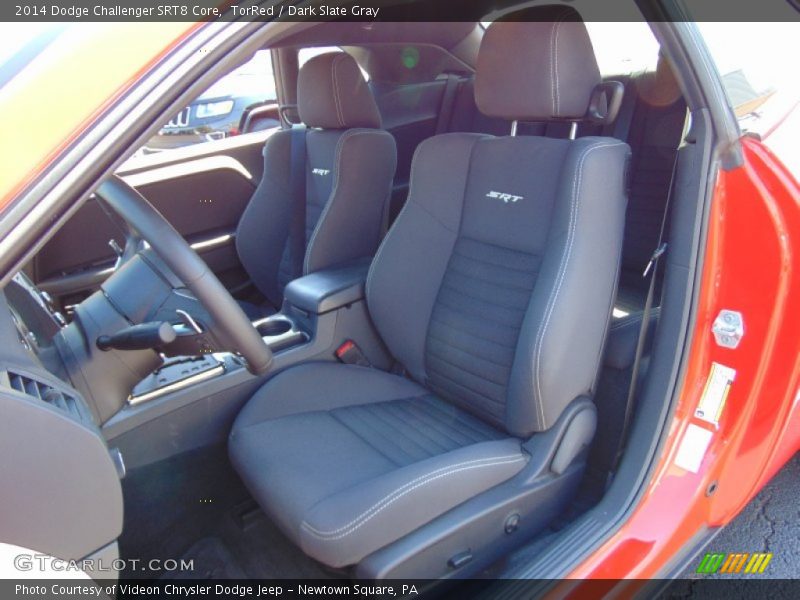 TorRed / Dark Slate Gray 2014 Dodge Challenger SRT8 Core