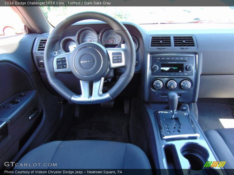 TorRed / Dark Slate Gray 2014 Dodge Challenger SRT8 Core