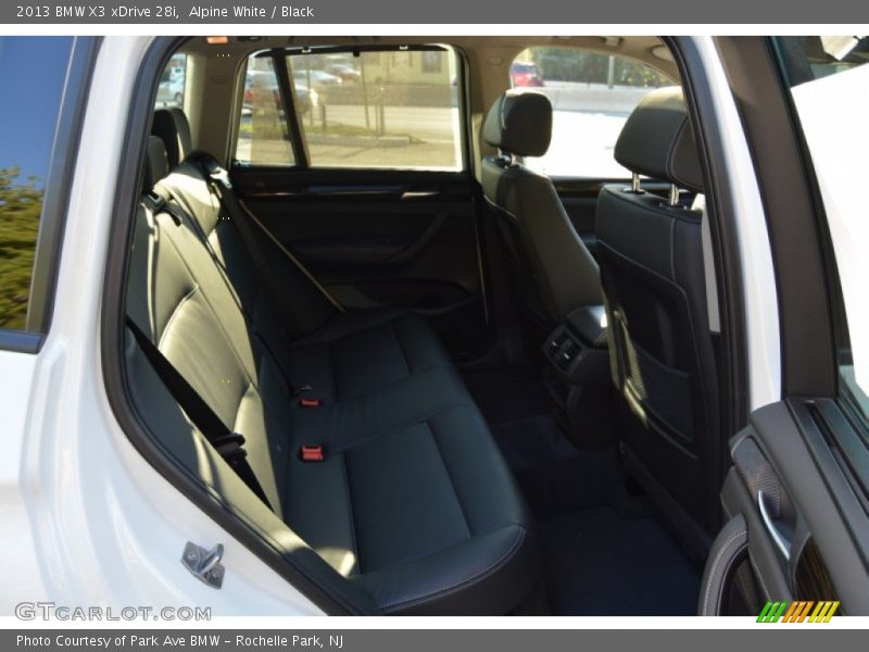 Alpine White / Black 2013 BMW X3 xDrive 28i