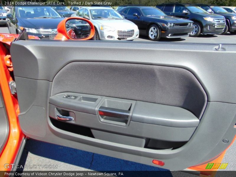 TorRed / Dark Slate Gray 2014 Dodge Challenger SRT8 Core
